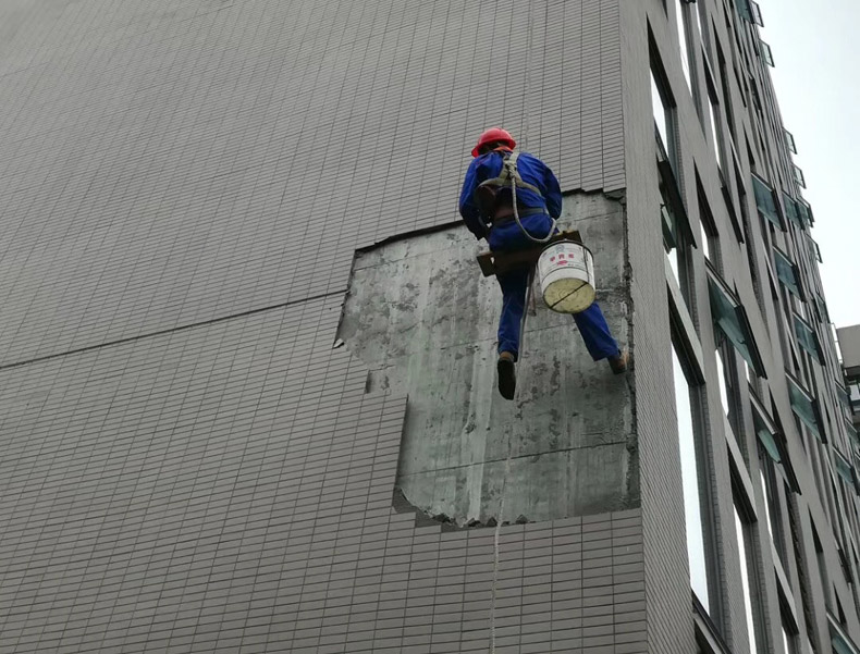 成都高樓外墻維修，瓷磚外墻維修